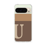 Slim Protection Case［ Original - initial two tone - U brown ］