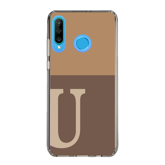 Slim Protection Case［ Original - initial two tone - U brown ］