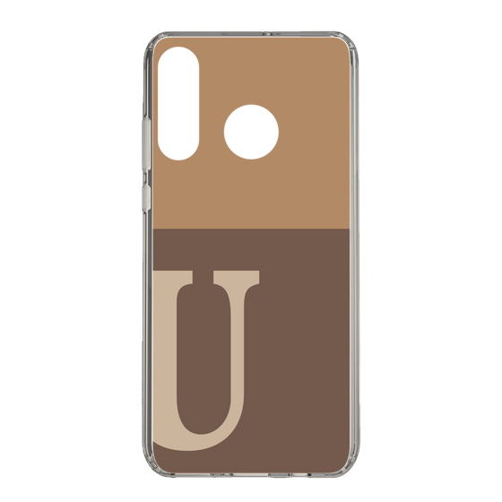 Slim Protection Case［ Original - initial two tone - U brown ］