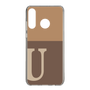 Slim Protection Case［ Original - initial two tone - U brown ］