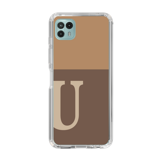Slim Protection Case［ Original - initial two tone - U brown ］