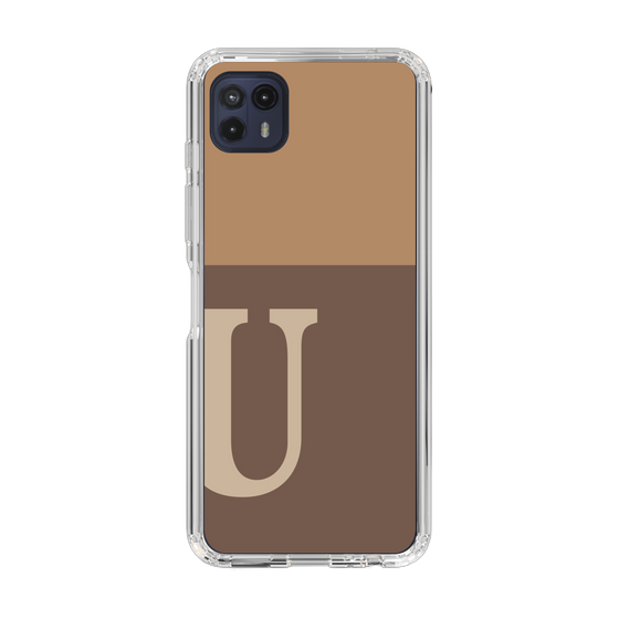 Slim Protection Case［ Original - initial two tone - U brown ］
