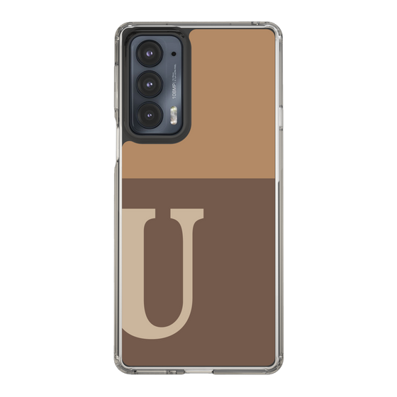 Slim Protection Case［ Original - initial two tone - U brown ］