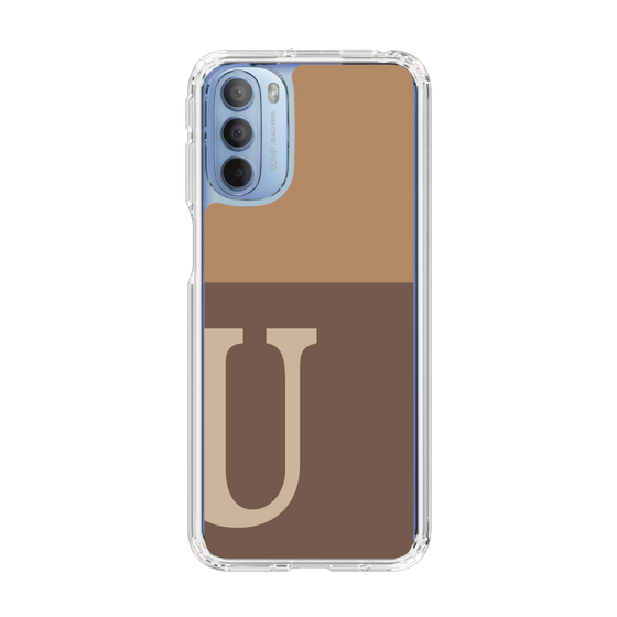 Slim Protection Case［ Original - initial two tone - U brown ］