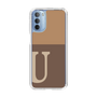 Slim Protection Case［ Original - initial two tone - U brown ］