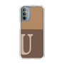 Slim Protection Case［ Original - initial two tone - U brown ］