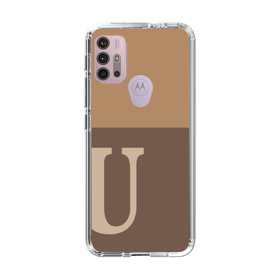 Slim Protection Case［ Original - initial two tone - U brown ］