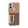 Slim Protection Case［ Original - initial two tone - U brown ］