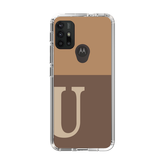 Slim Protection Case［ Original - initial two tone - U brown ］