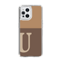Slim Protection Case［ Original - initial two tone - U brown ］