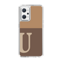 Slim Protection Case［ Original - initial two tone - U brown ］