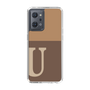 Slim Protection Case［ Original - initial two tone - U brown ］