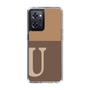 Slim Protection Case［ オリジナル - initial two tone - U brown ］