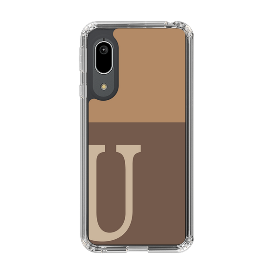 Slim Protection Case［ Original - initial two tone - U brown ］
