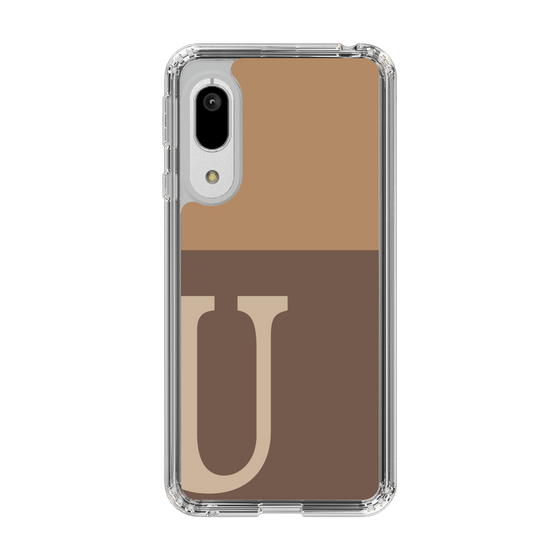 Slim Protection Case［ Original - initial two tone - U brown ］