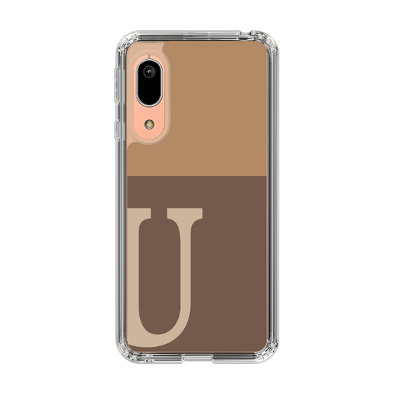 Slim Protection Case［ Original - initial two tone - U brown ］