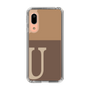 Slim Protection Case［ Original - initial two tone - U brown ］