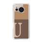 Slim Protection Case［ Original - initial two tone - U brown ］