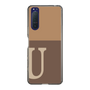 Slim Protection Case［ Original - initial two tone - U brown ］