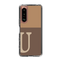 Slim Protection Case［ Original - initial two tone - U brown ］