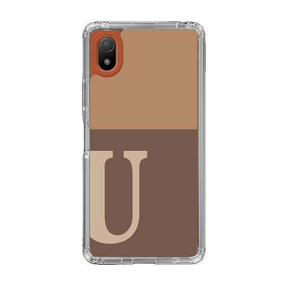 Slim Protection Case［ Original - initial two tone - U brown ］