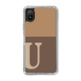 Slim Protection Case［ Original - initial two tone - U brown ］