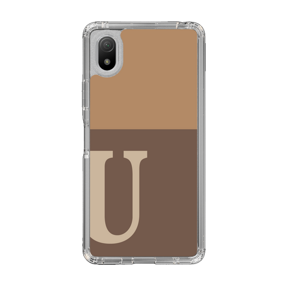Slim Protection Case［ Original - initial two tone - U brown ］