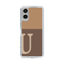 Slim Protection Case［ Original - initial two tone - U brown ］