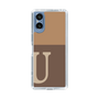 Slim Protection Case［ Original - initial two tone - U brown ］