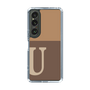 Slim Protection Case［ Original - initial two tone - U brown ］
