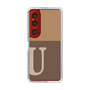 Slim Protection Case［ Original - initial two tone - U brown ］