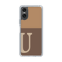 Slim Protection Case［ Original - initial two tone - U brown ］