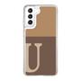 Slim Protection Case［ Original - initial two tone - U brown ］
