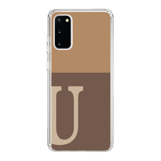 Slim Protection Case［ Original - initial two tone - U brown ］