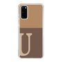 Slim Protection Case［ Original - initial two tone - U brown ］