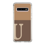 Slim Protection Case［ Original - initial two tone - U brown ］