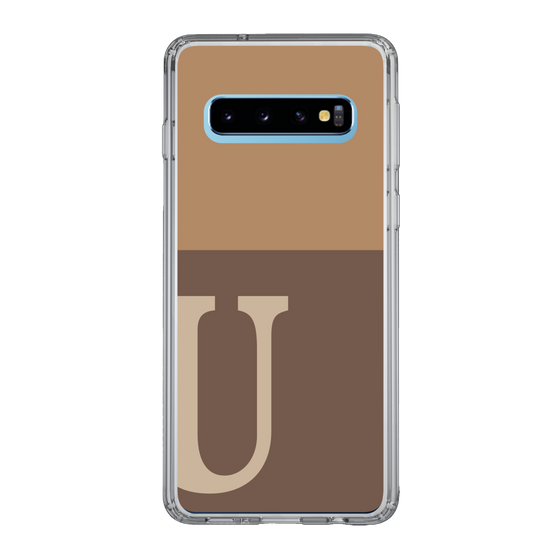 Slim Protection Case［ Original - initial two tone - U brown ］