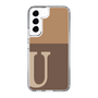 Slim Protection Case［ Original - initial two tone - U brown ］