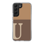 Slim Protection Case［ Original - initial two tone - U brown ］