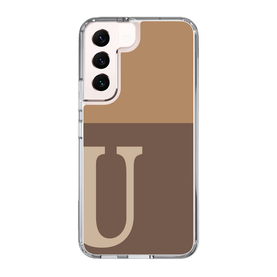 Slim Protection Case［ Original - initial two tone - U brown ］