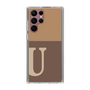 Slim Protection Case［ Original - initial two tone - U brown ］