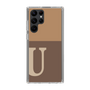 Slim Protection Case［ Original - initial two tone - U brown ］