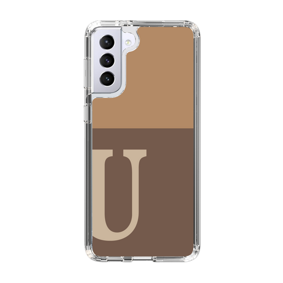 Slim Protection Case［ Original - initial two tone - U brown ］