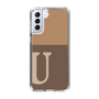 Slim Protection Case［ Original - initial two tone - U brown ］