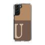 Slim Protection Case［ Original - initial two tone - U brown ］