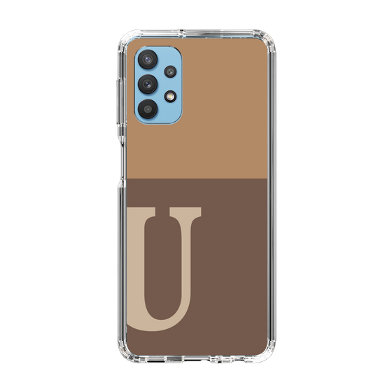 Slim Protection Case［ Original - initial two tone - U brown ］