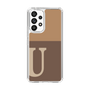 Slim Protection Case［ Original - initial two tone - U brown ］