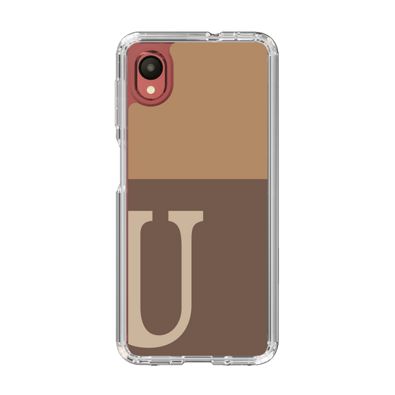 Slim Protection Case［ Original - initial two tone - U brown ］