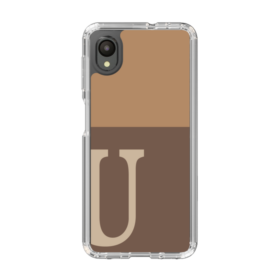 Slim Protection Case［ Original - initial two tone - U brown ］