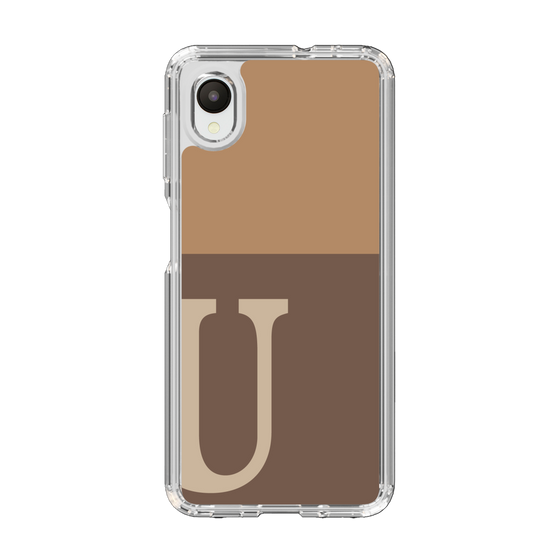 Slim Protection Case［ Original - initial two tone - U brown ］